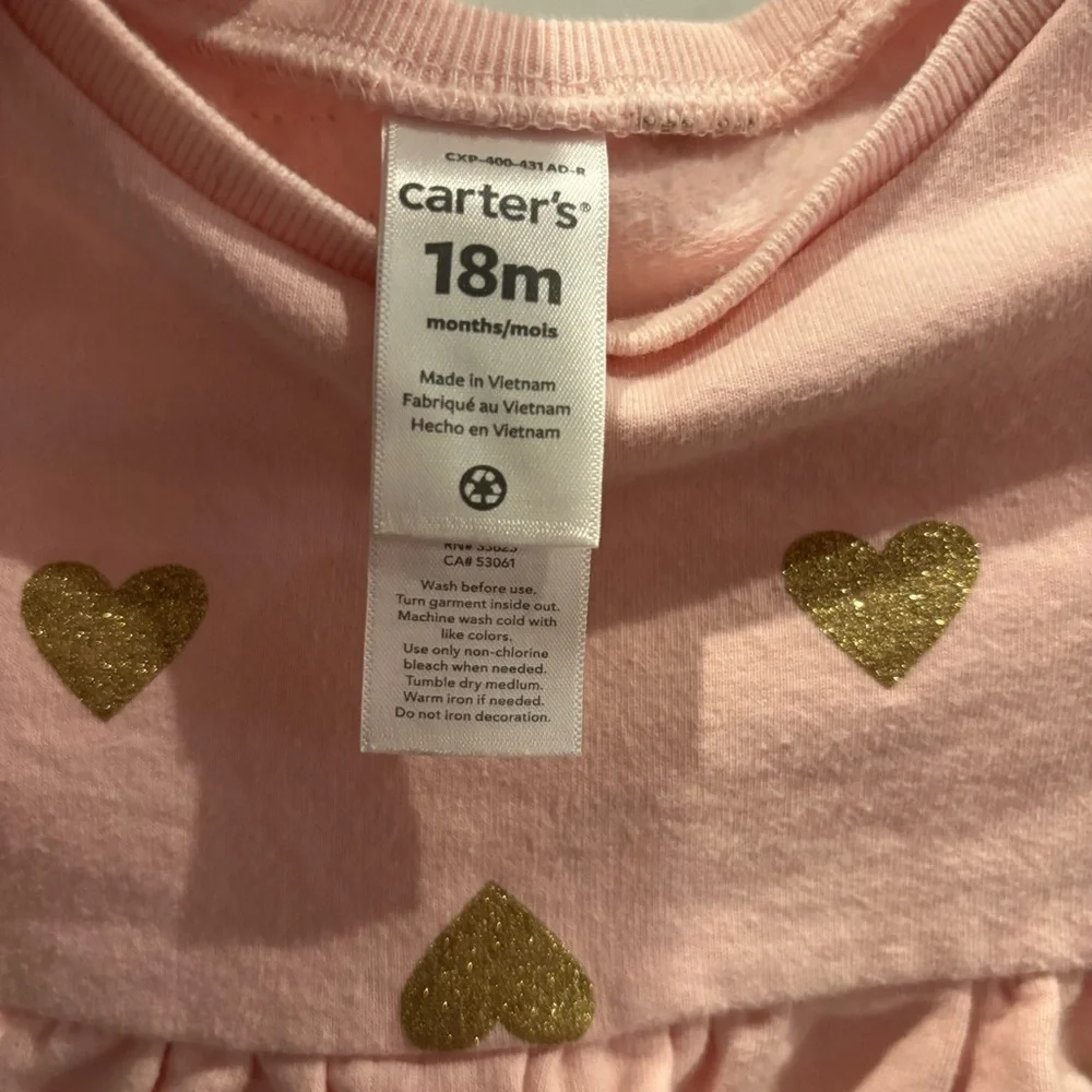 Carter’s Valentine’s Day Playing Around Dress